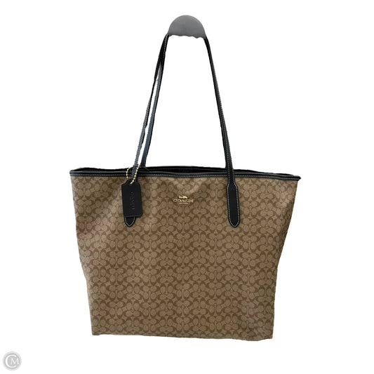 Tote Designer By Coach, Size: Medium