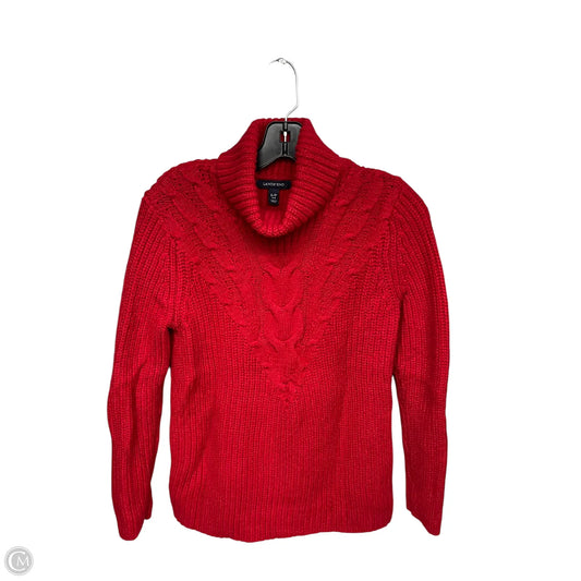 Sweater By Lands End In Red, Size: S