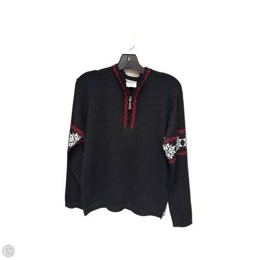Sweater By Clothes Mentor In Black