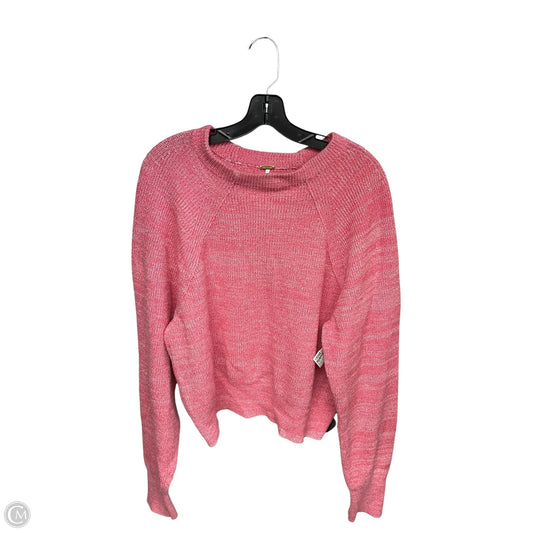 Sweater By Free People In Pink, Size: L