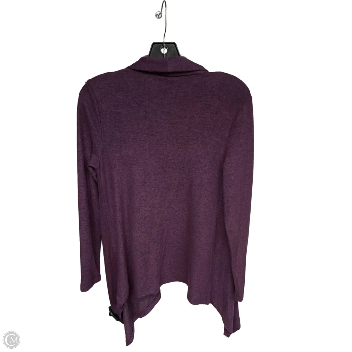 Cardigan By Bobeau In Purple, Size: Xs