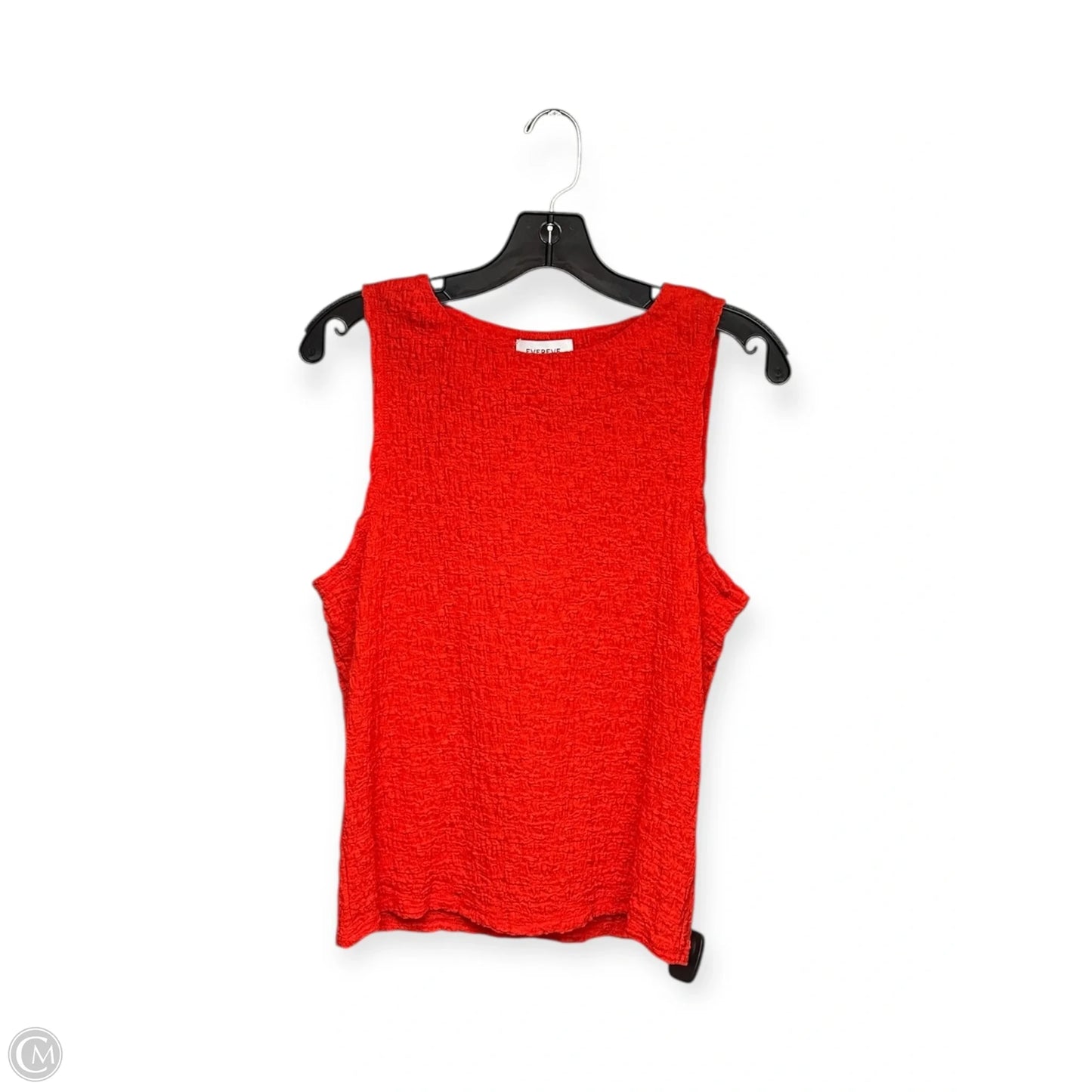 Top Sleeveless By Evereve In Orange, Size: L