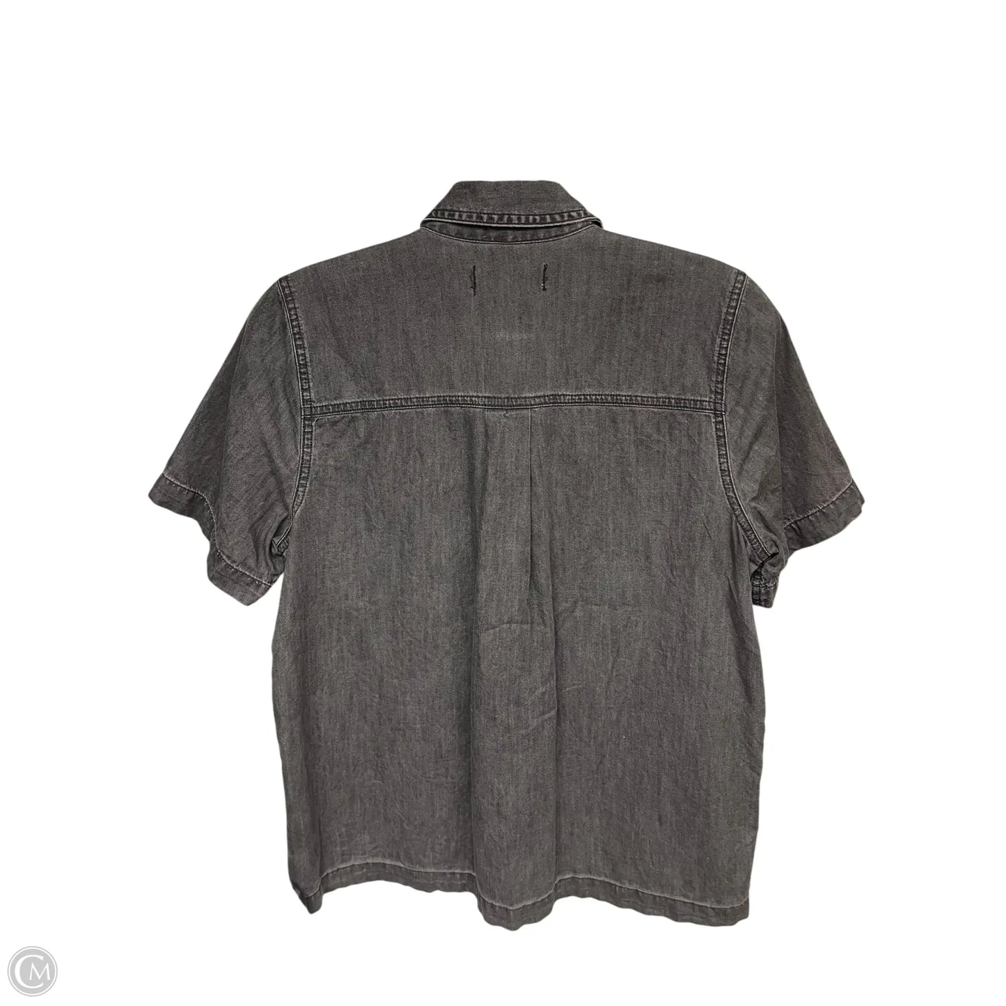 Top Short Sleeve By Madewell In Black, Size: S