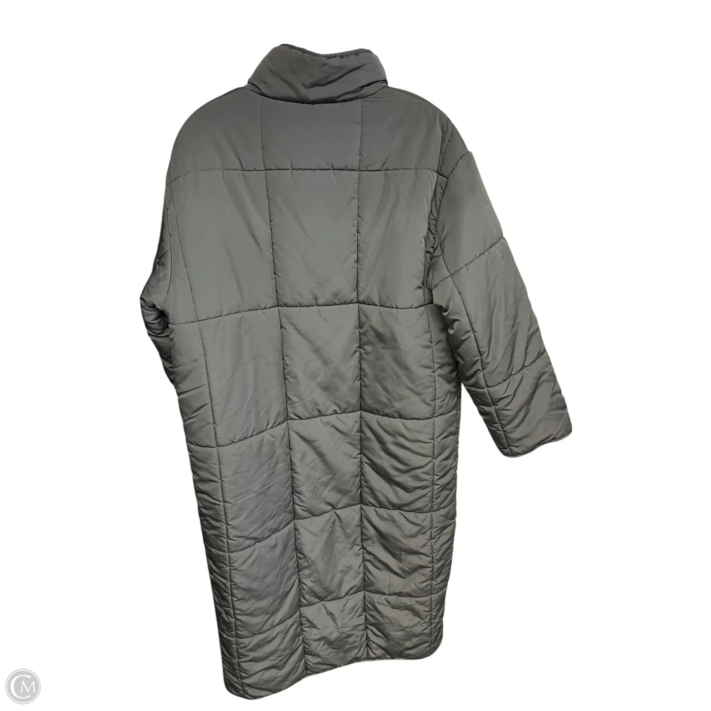 Jacket Puffer & Quilted By Asos In Grey, Size: 4
