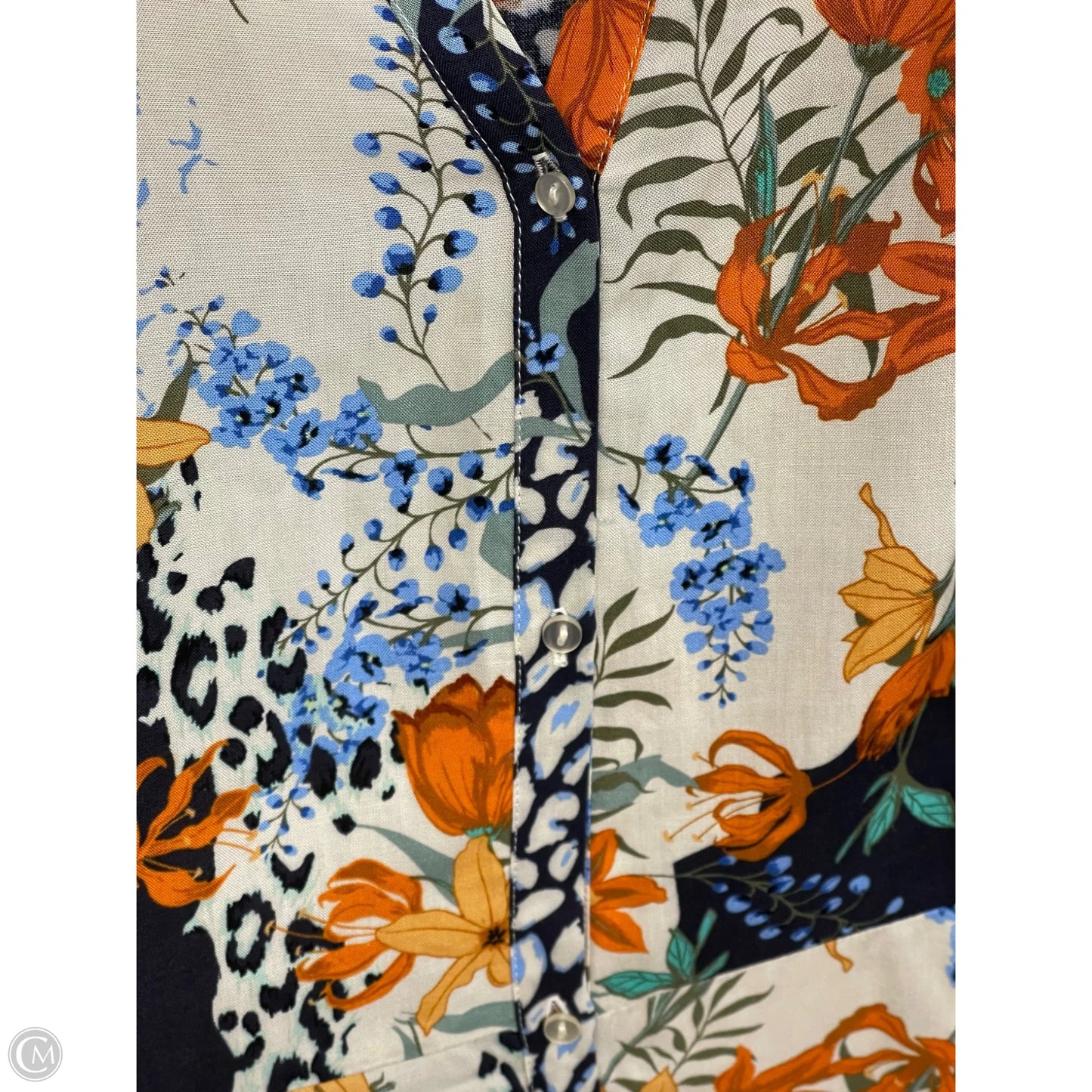 Dress Casual Maxi By Clothes Mentor In Multi-colored, Size: L