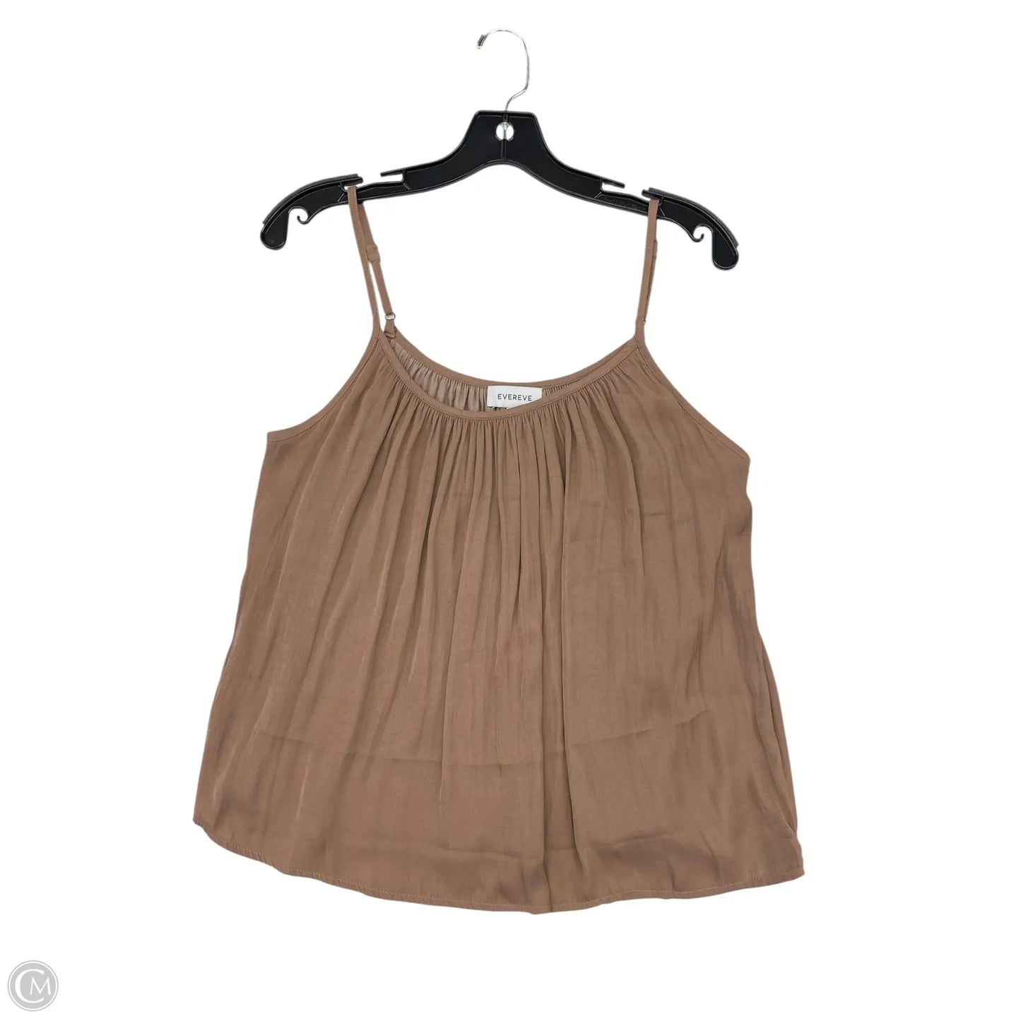 Top Sleeveless By Evereve In Brown, Size: M