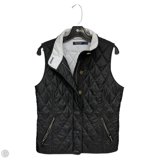 Vest Puffer & Quilted By Polo Ralph Lauren In Black, Size: L