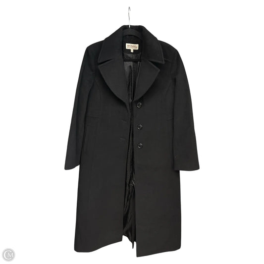 Coat Wool By Michael By Michael Kors In Black, Size: L