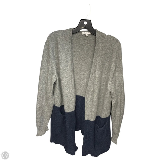 Cardigan By Madewell In Blue & Grey, Size: L