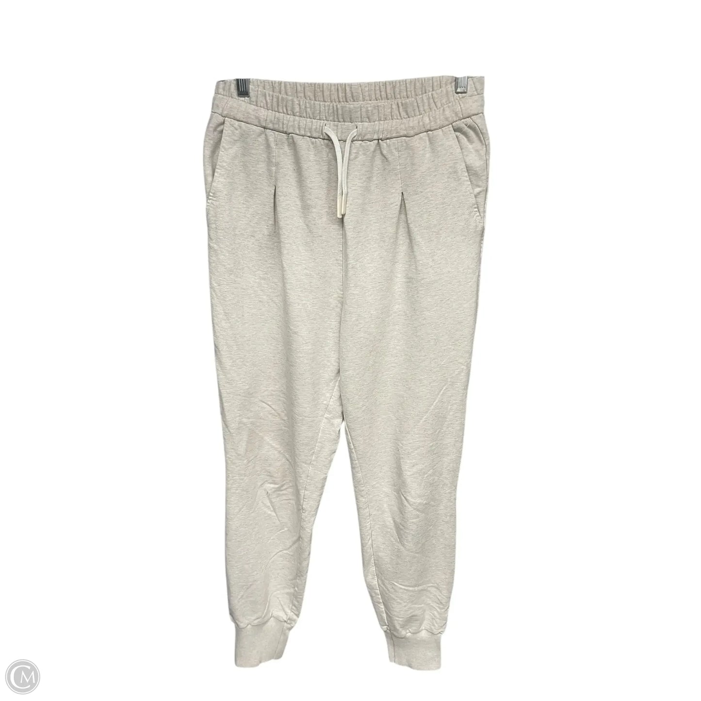 Athletic Pants By Varley In Cream, Size: M