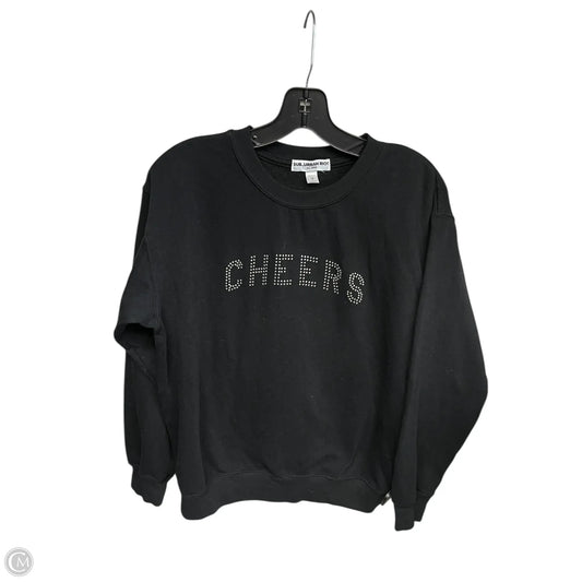 Sweater By Clothes Mentor In Black, Size: S