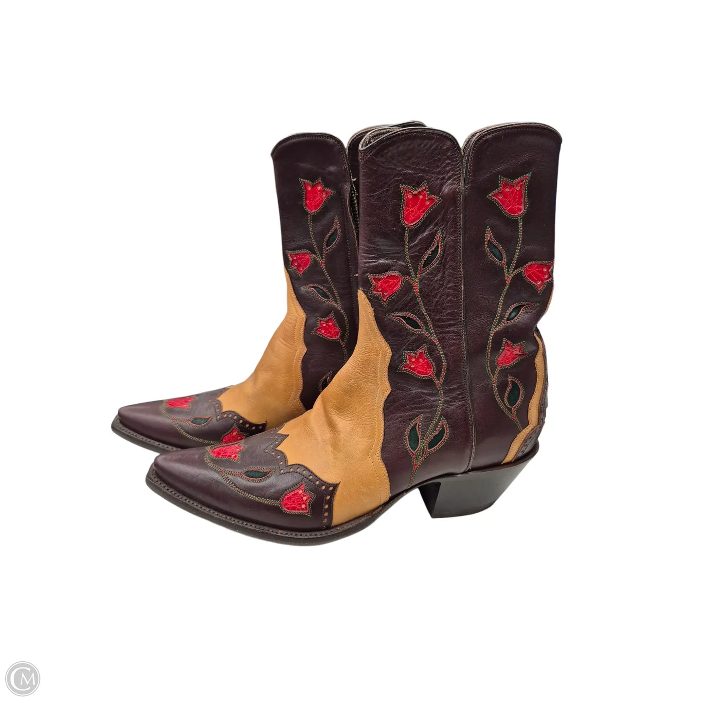 Boots Western By Clothes Mentor In Brown, Size: 6