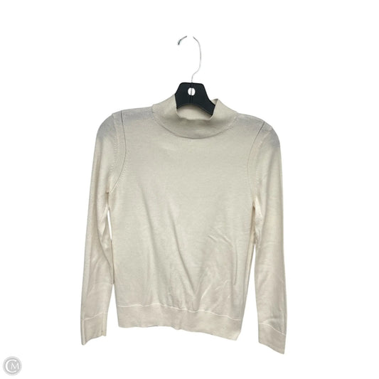 Sweater By Banana Republic In Cream, Size: Xs
