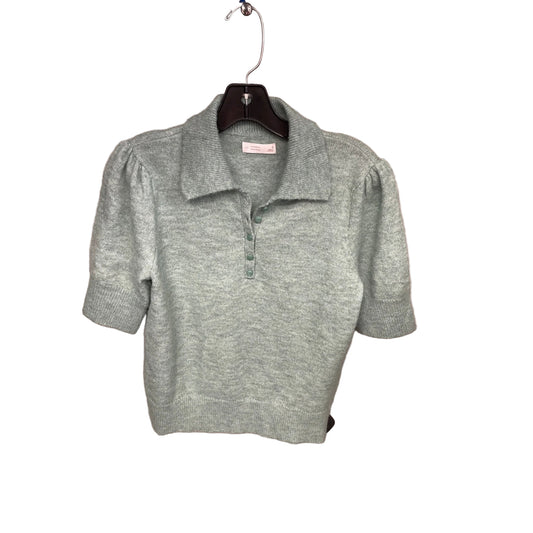 Top Short Sleeve By Lc Lauren Conrad In Green, Size: S