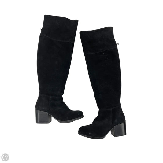Boots Knee Heels By Steve Madden In Black, Size: 7
