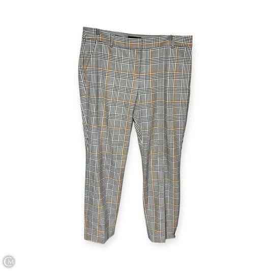 Pants Dress By Express In Plaid Pattern, Size: 12