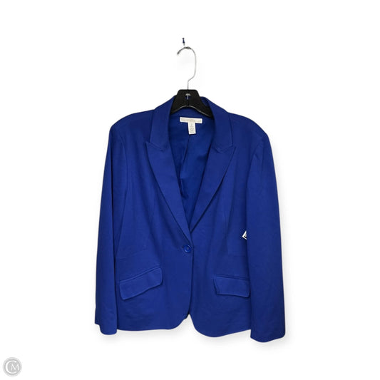 Blazer By Chicos In Blue, Size: L