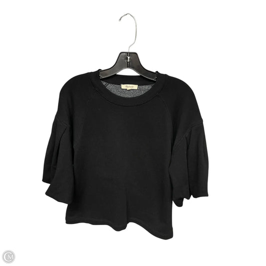 Top Short Sleeve By Madewell In Black, Size: M