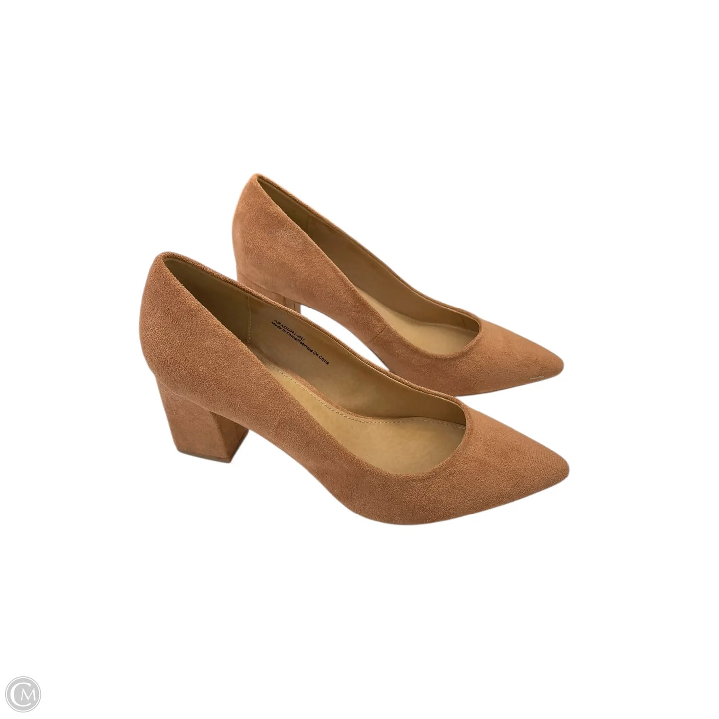 Shoes Heels Block By Abound In Brown, Size: 8