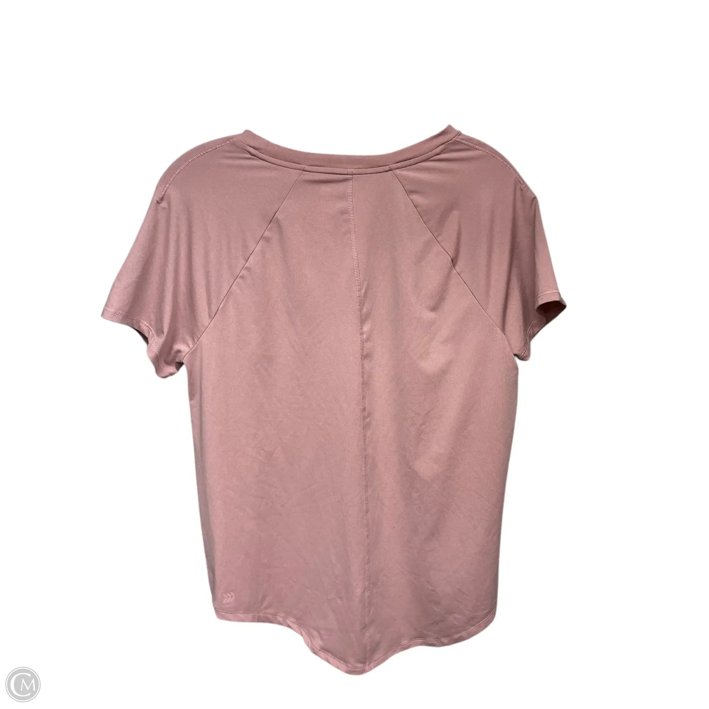 Athletic Top Short Sleeve By All In Motion In Pink, Size: M