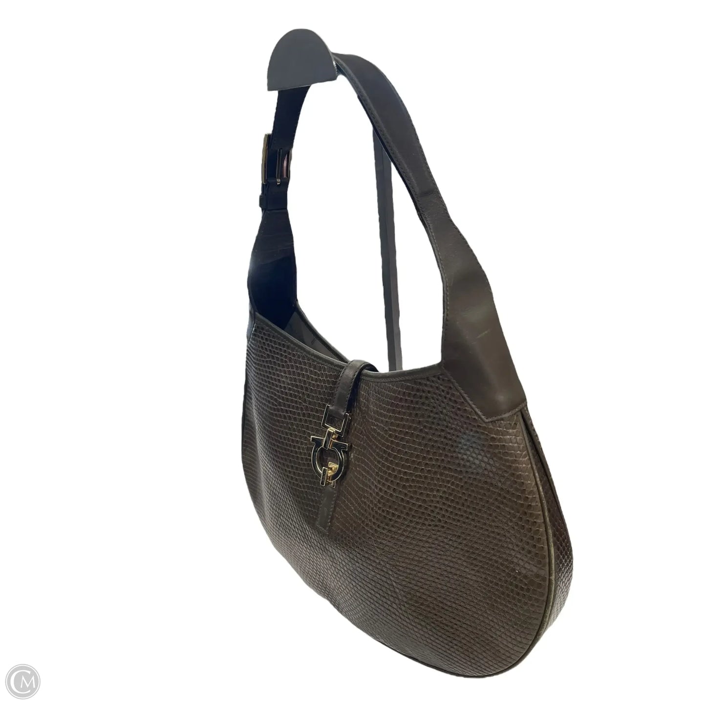 Handbag Luxury Designer By Ferragamo, Size: Medium