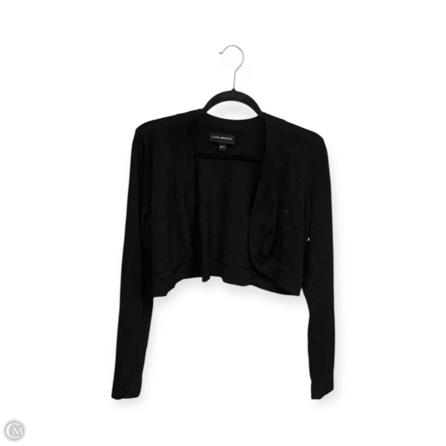 Cardigan By Lane Bryant In Black, Size: Xl