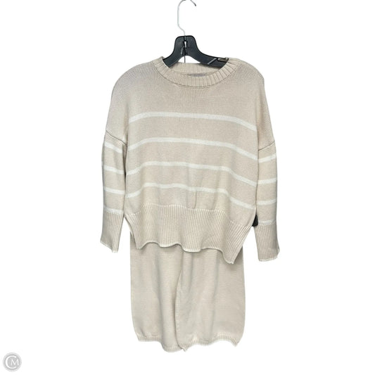 Pants Set 2pc By Sincerely Jules In Cream, Size: S