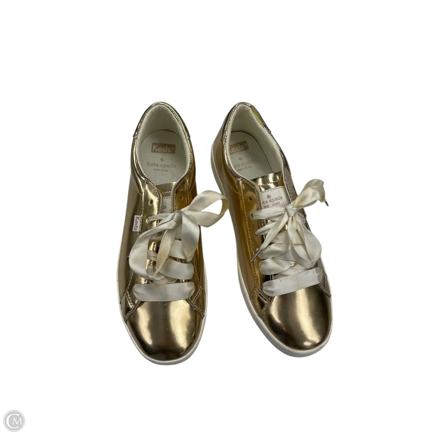 Shoes Flats By Keds In Gold, Size: 8.5