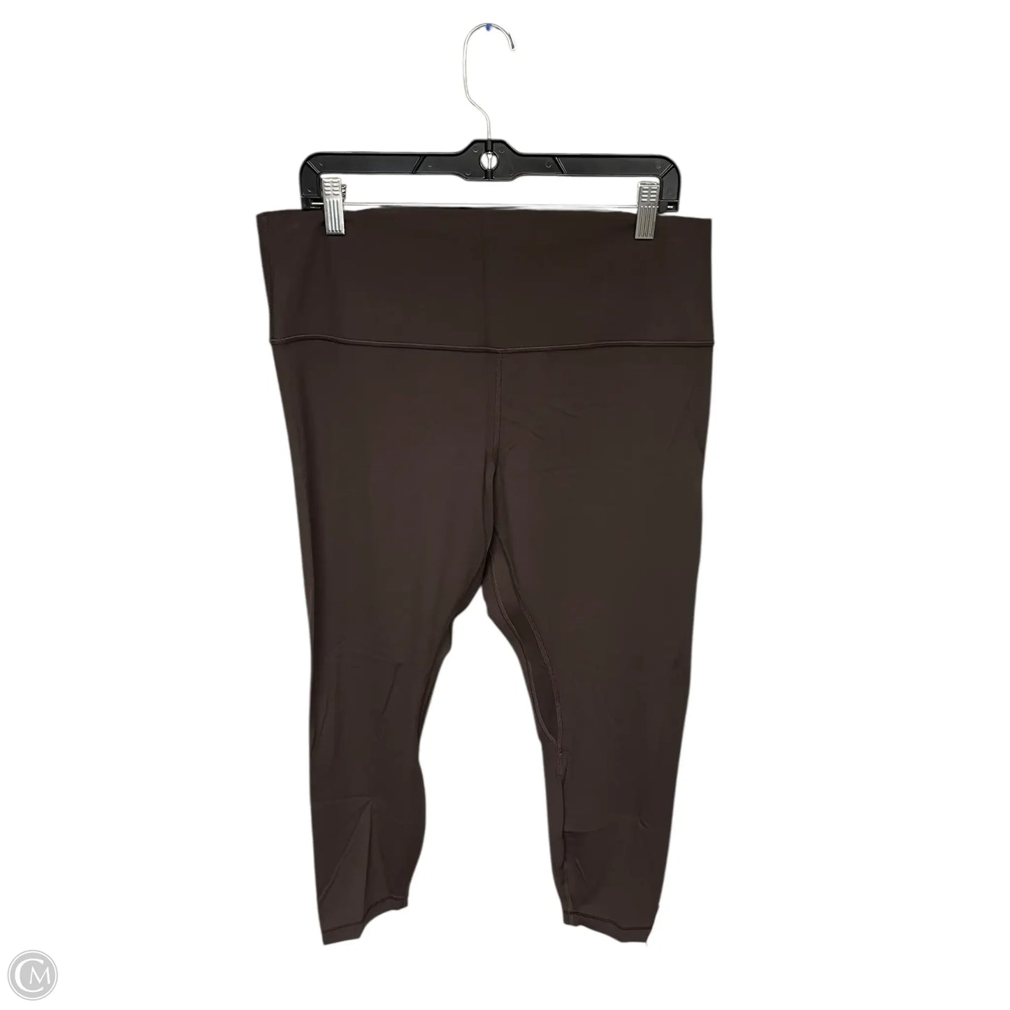 Athletic Leggings By Lululemon In Brown, Size: 18