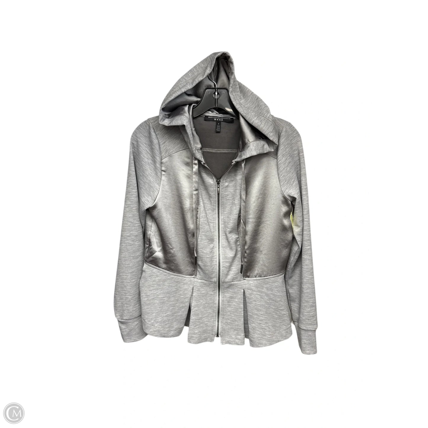 Sweatshirt Hoodie By White House Black Market In Grey, Size: S