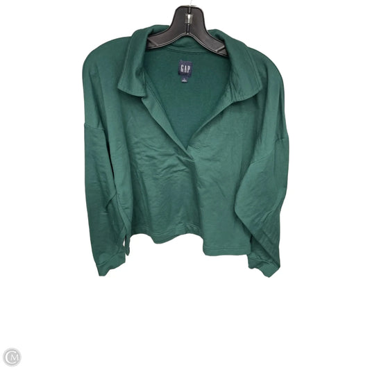 Sweater By Gap In Green, Size: L