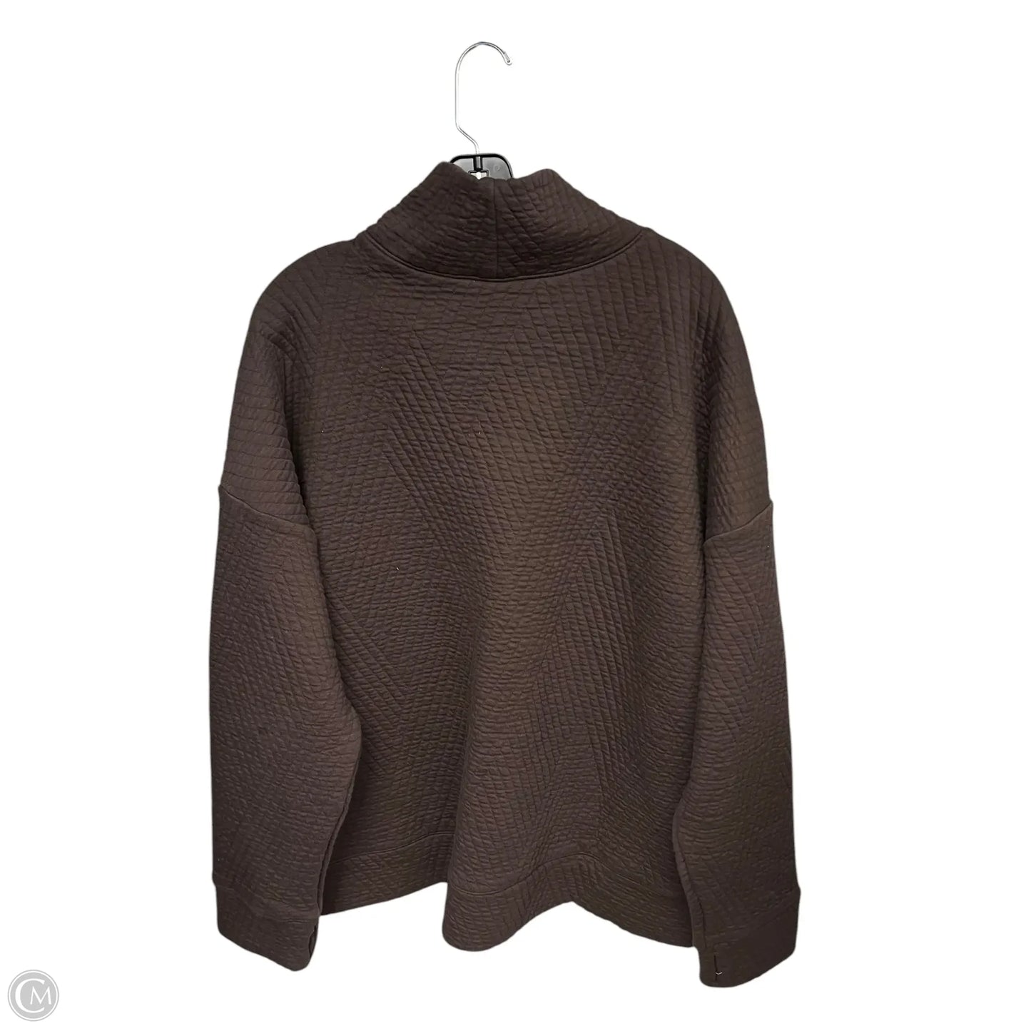 Sweatshirt Crewneck By Gapfit In Brown, Size: Xl
