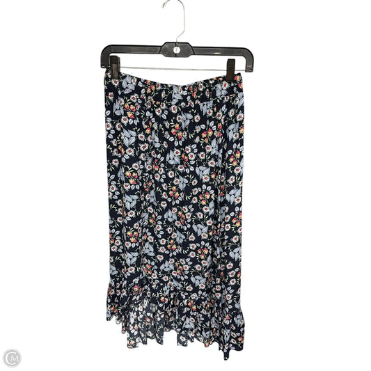 Skirt Maxi By Loft In Blue, Size: Xs
