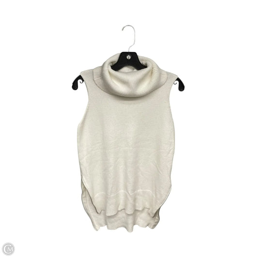 Sweater Short Sleeve By Stella Sky In White, Size: S