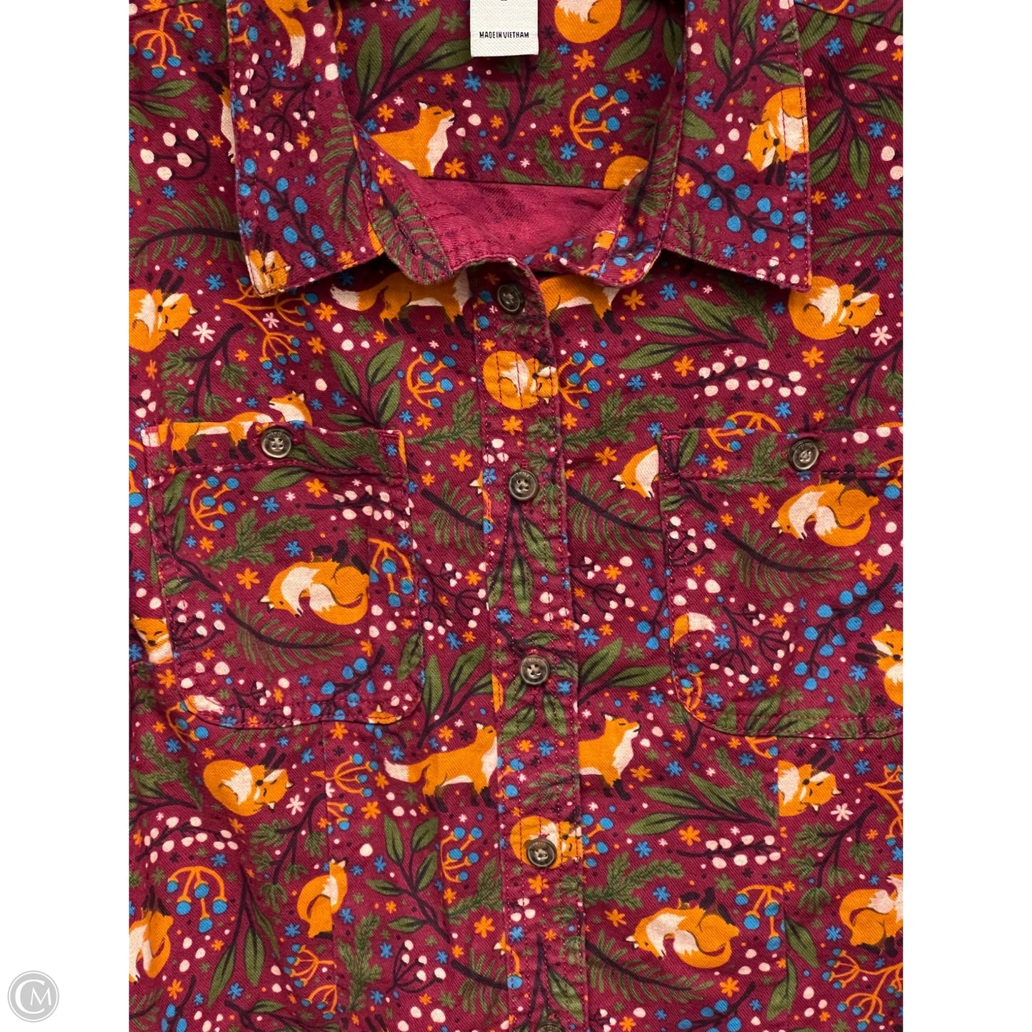 Top Long Sleeve By Duluth Trading In Purple, Size: L