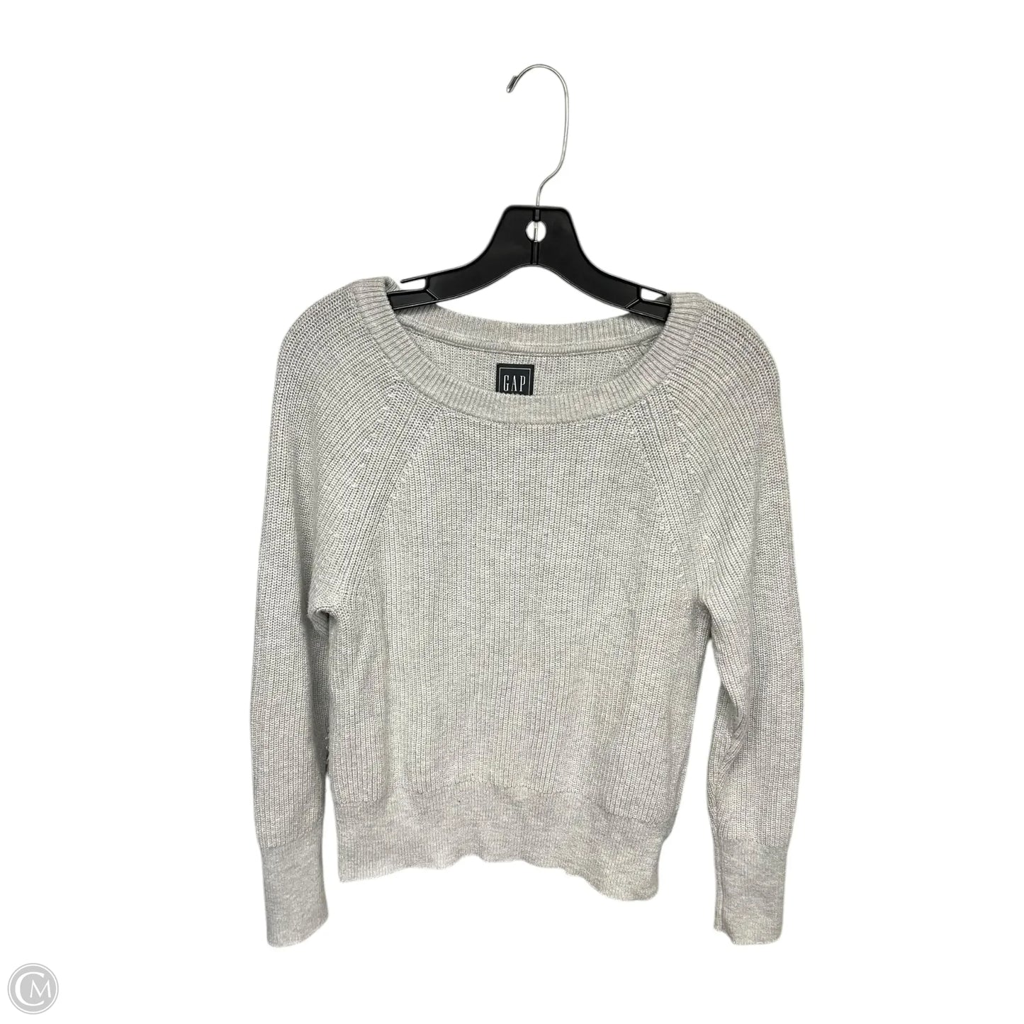 Sweater By Gap In Grey, Size: Xs