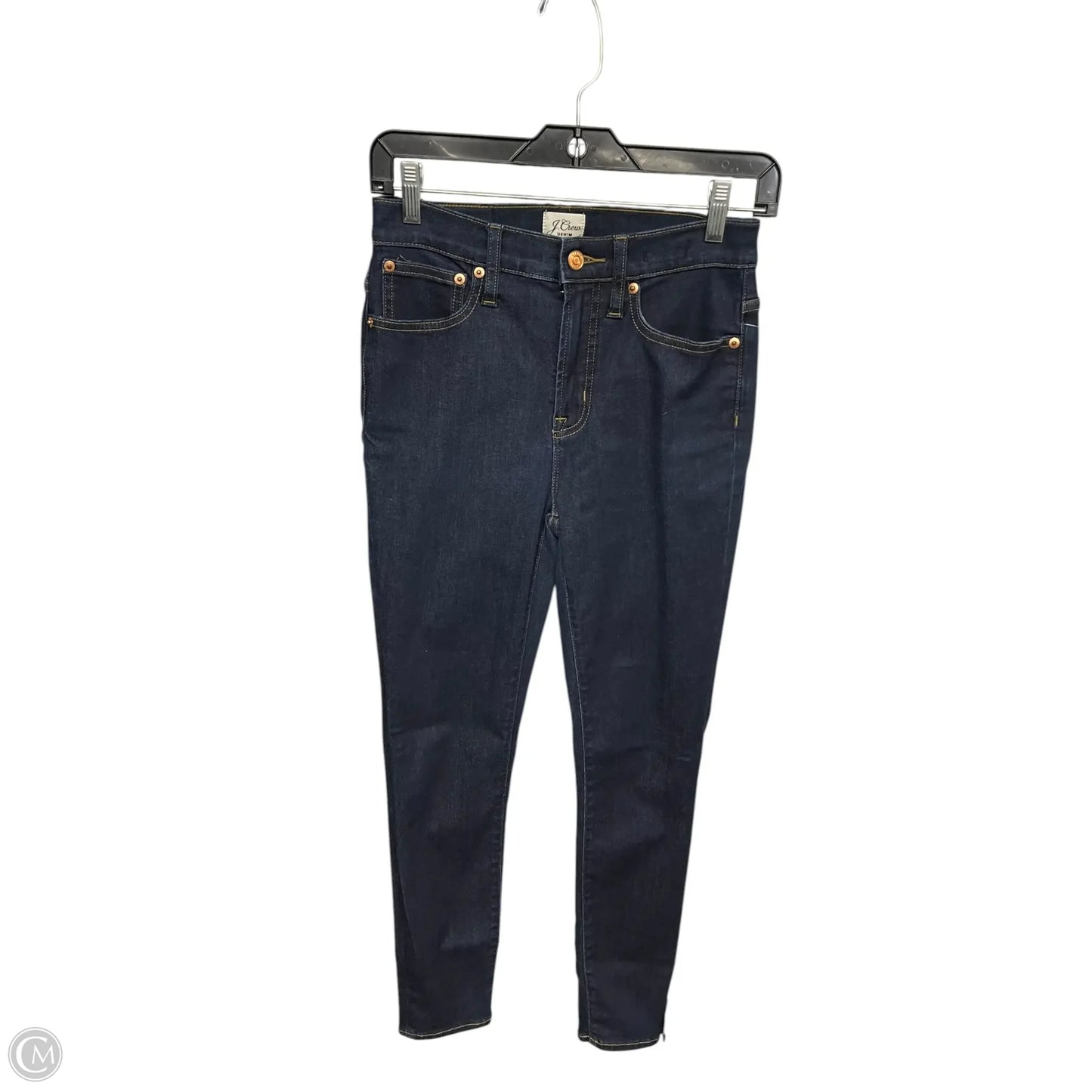 Jeans Skinny By J. Crew In Blue Denim, Size: 26