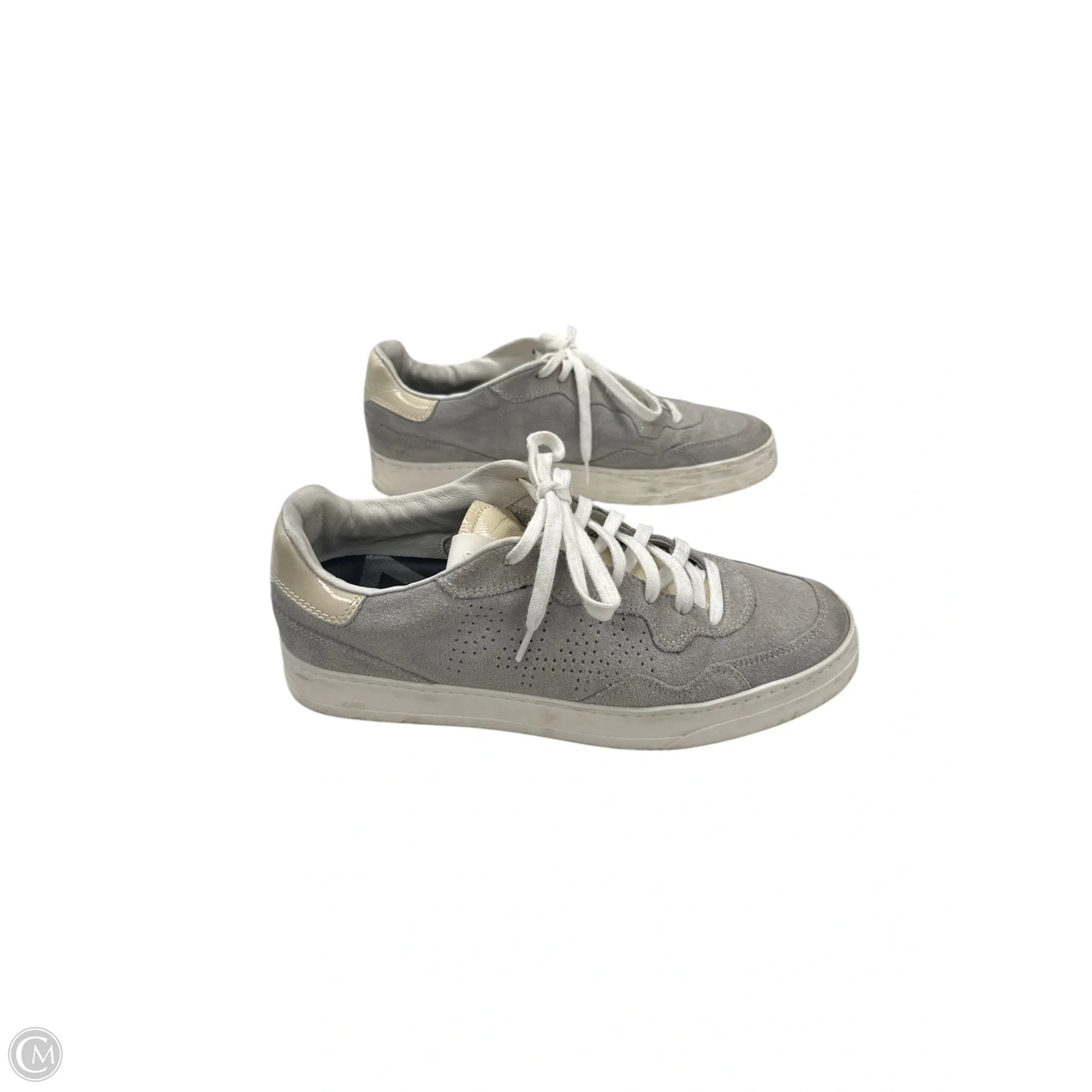 Shoes Sneakers By P448 In Grey, Size: 9