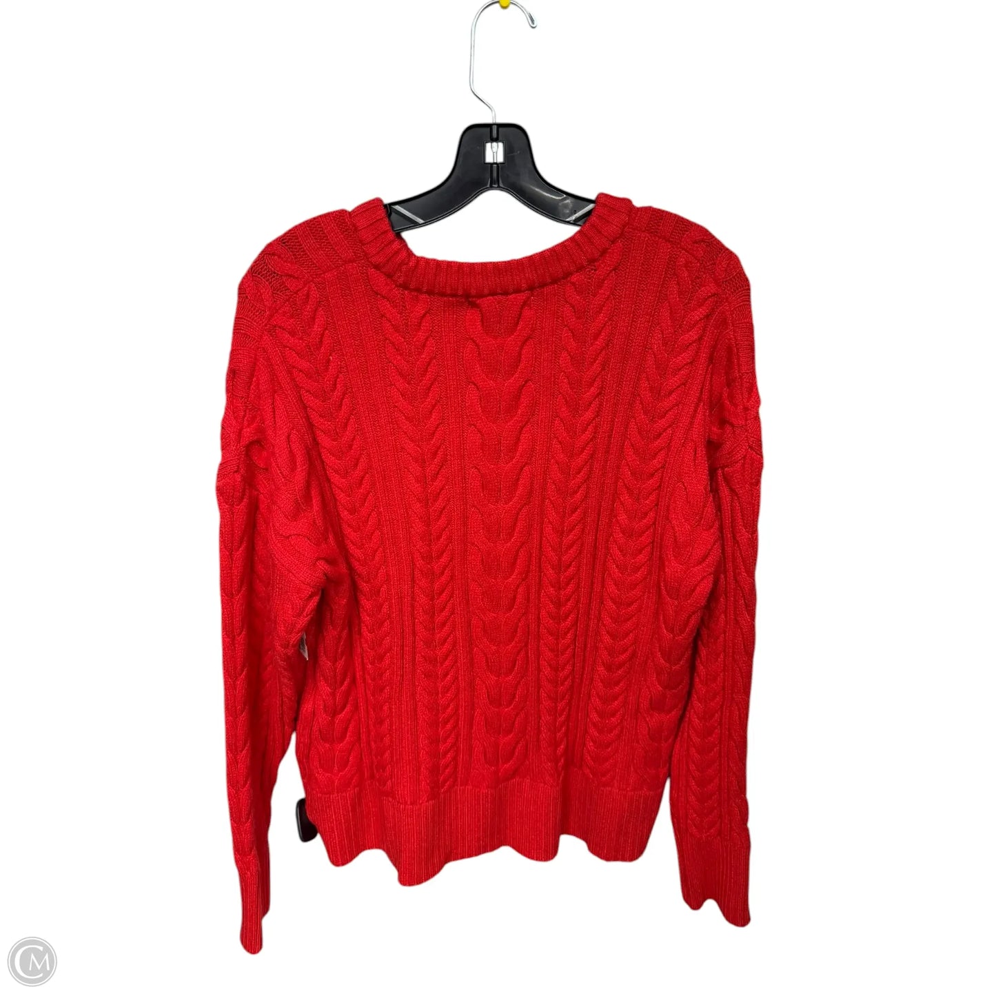 Sweater By Philosophy In Red, Size: L