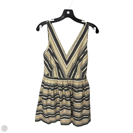 Dress Party Short By J. Crew In Gold & Grey, Size: 4