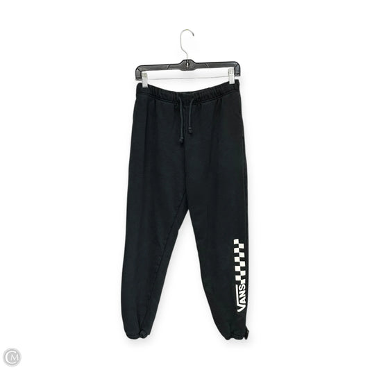 Athletic Pants By Vans In Black, Size: M