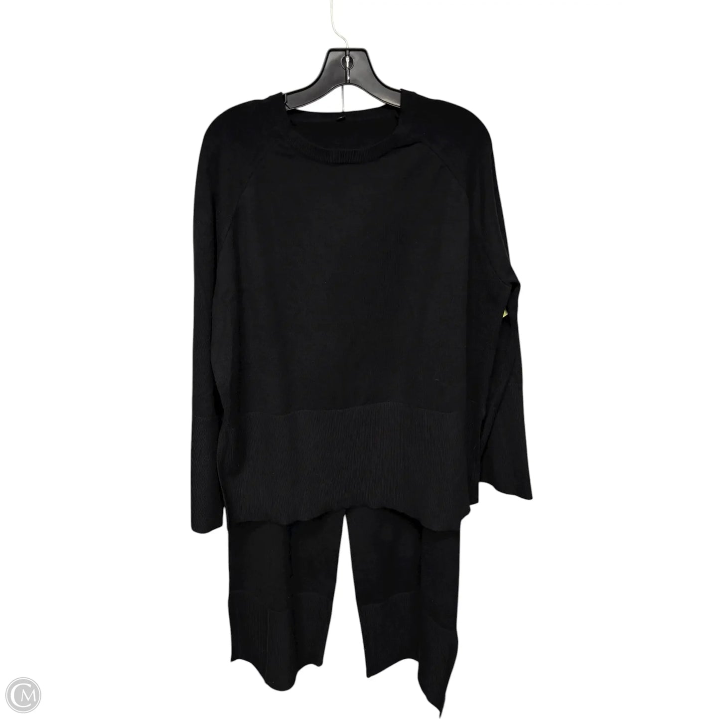 Pants Set 2pc By Clothes Mentor In Black, Size: L