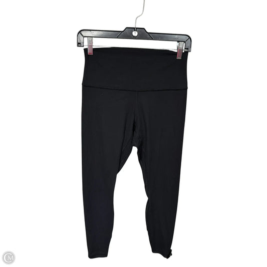 Athletic Leggings By Lululemon In Black, Size: 8