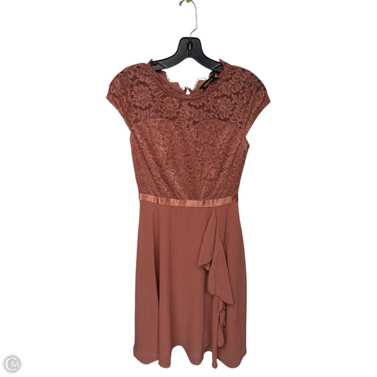 Dress Party Long By Clothes Mentor In Orange, Size: S