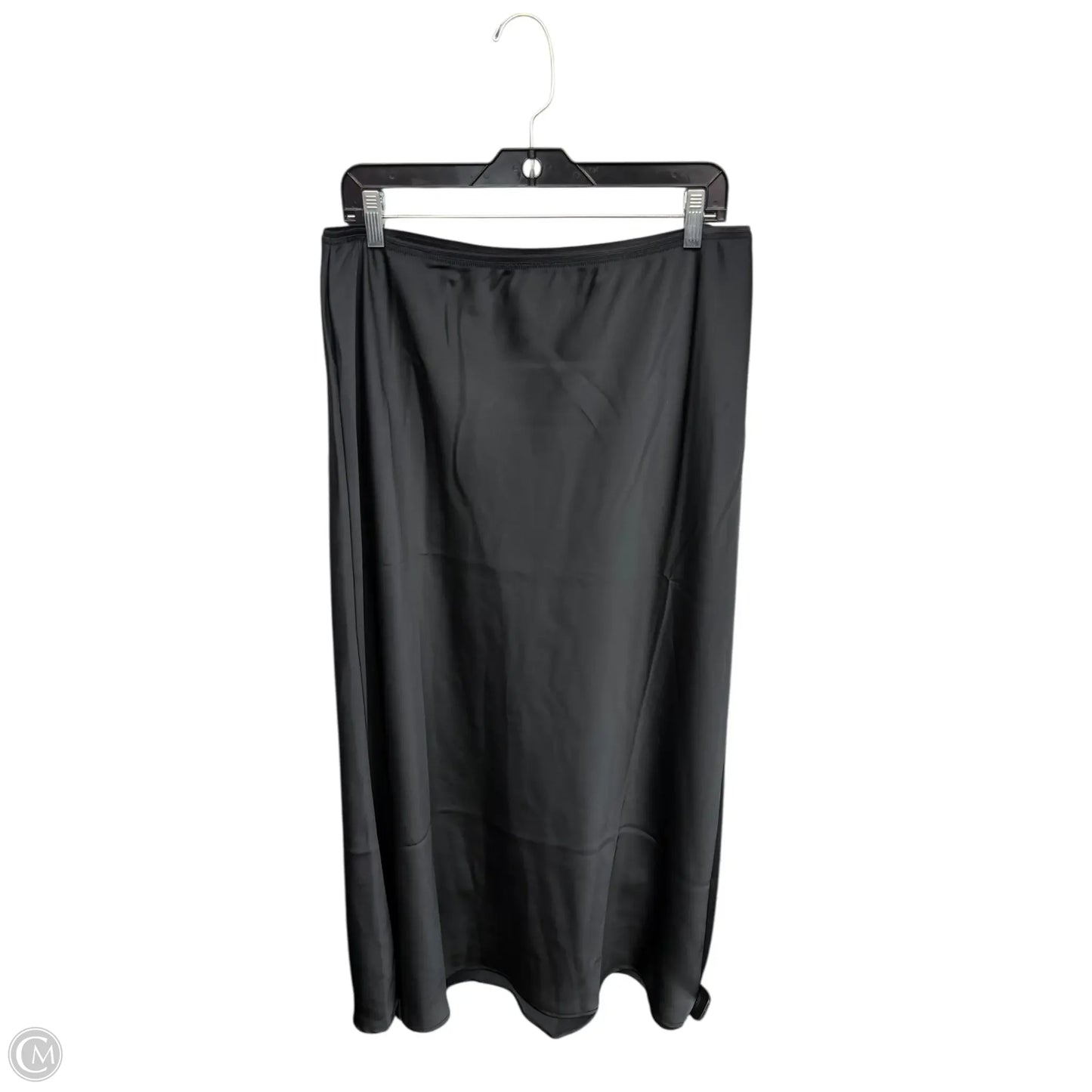 Skirt Maxi By A New Day In Black, Size: L