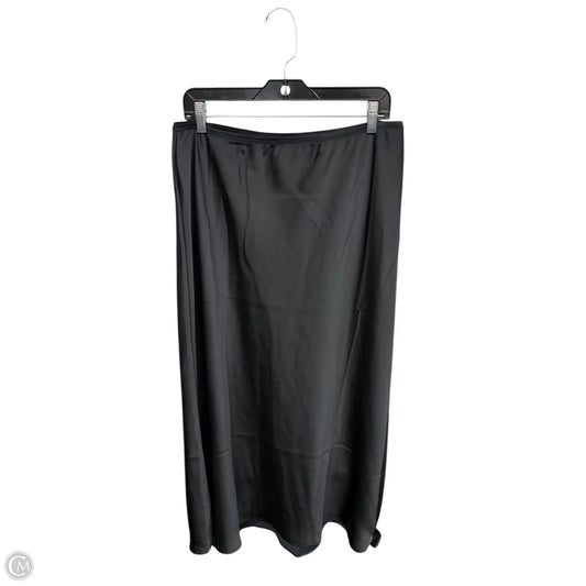 Skirt Maxi By A New Day In Black, Size: L