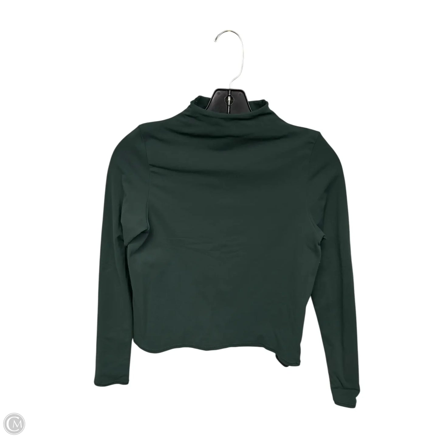 Athletic Top Long Sleeve Crewneck By Fabletics In Green, Size: L