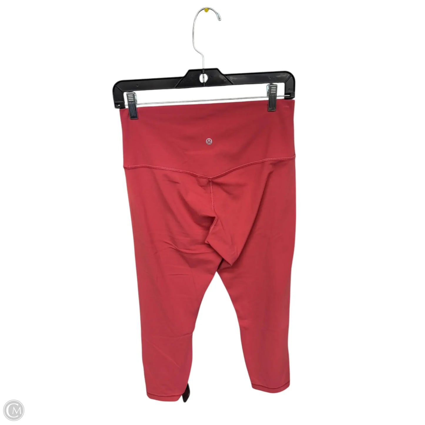 Athletic Capris By Lululemon In Pink, Size: 10