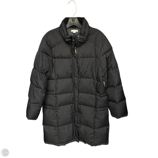 Coat Puffer & Quilted By Garnet Hill In Black, Size: 12