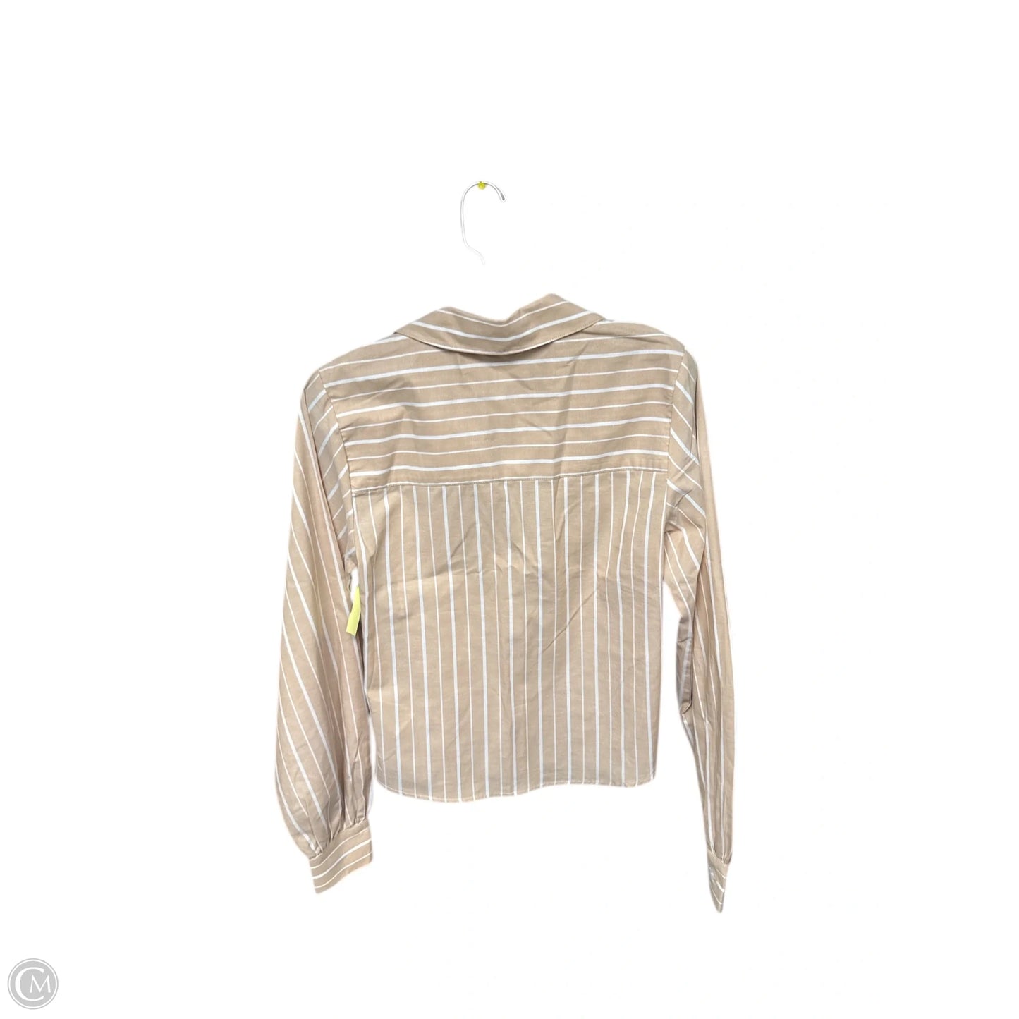 Top Long Sleeve By Joes Jeans In Cream & White, Size: Xs